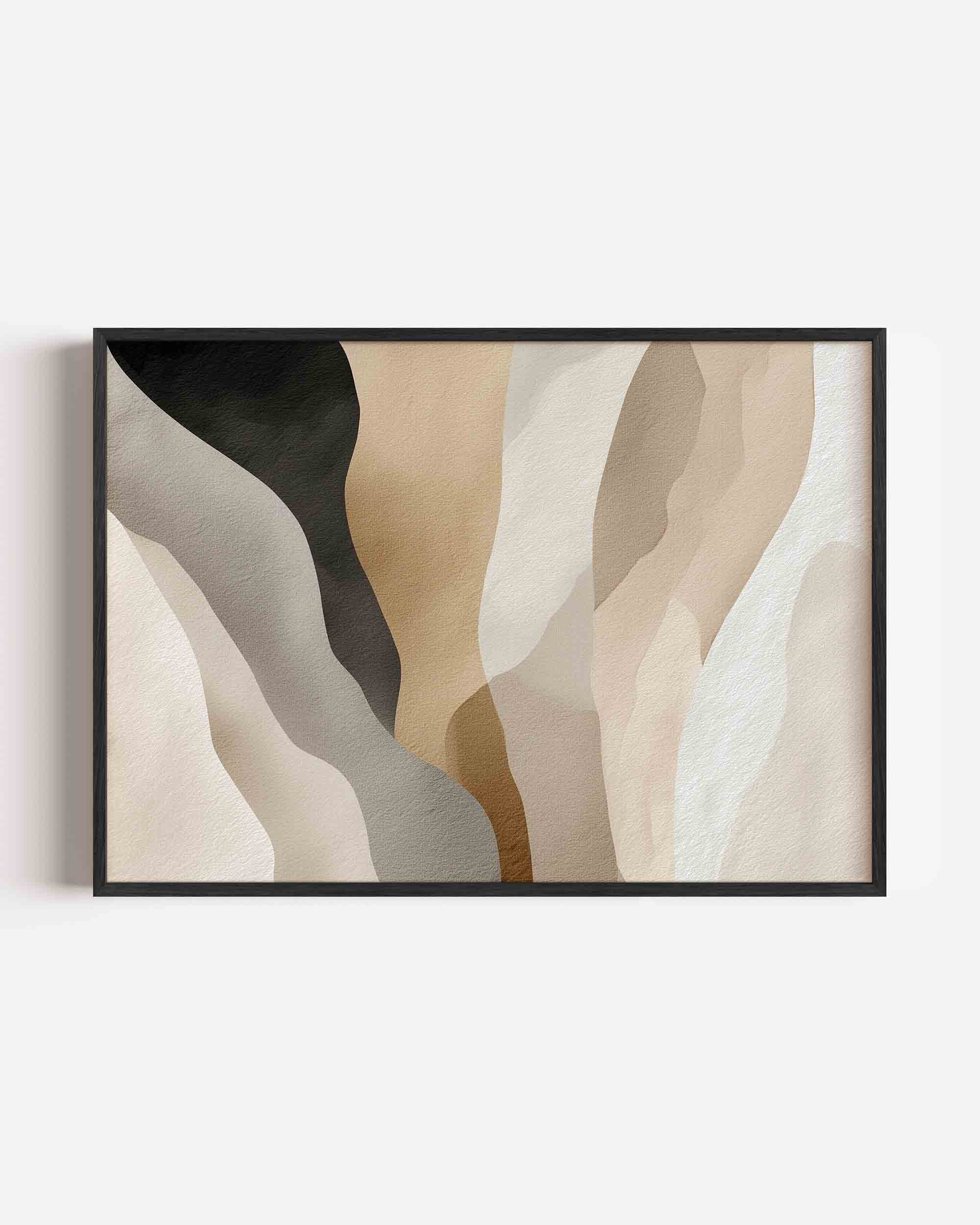 Abstracte vormen Poster