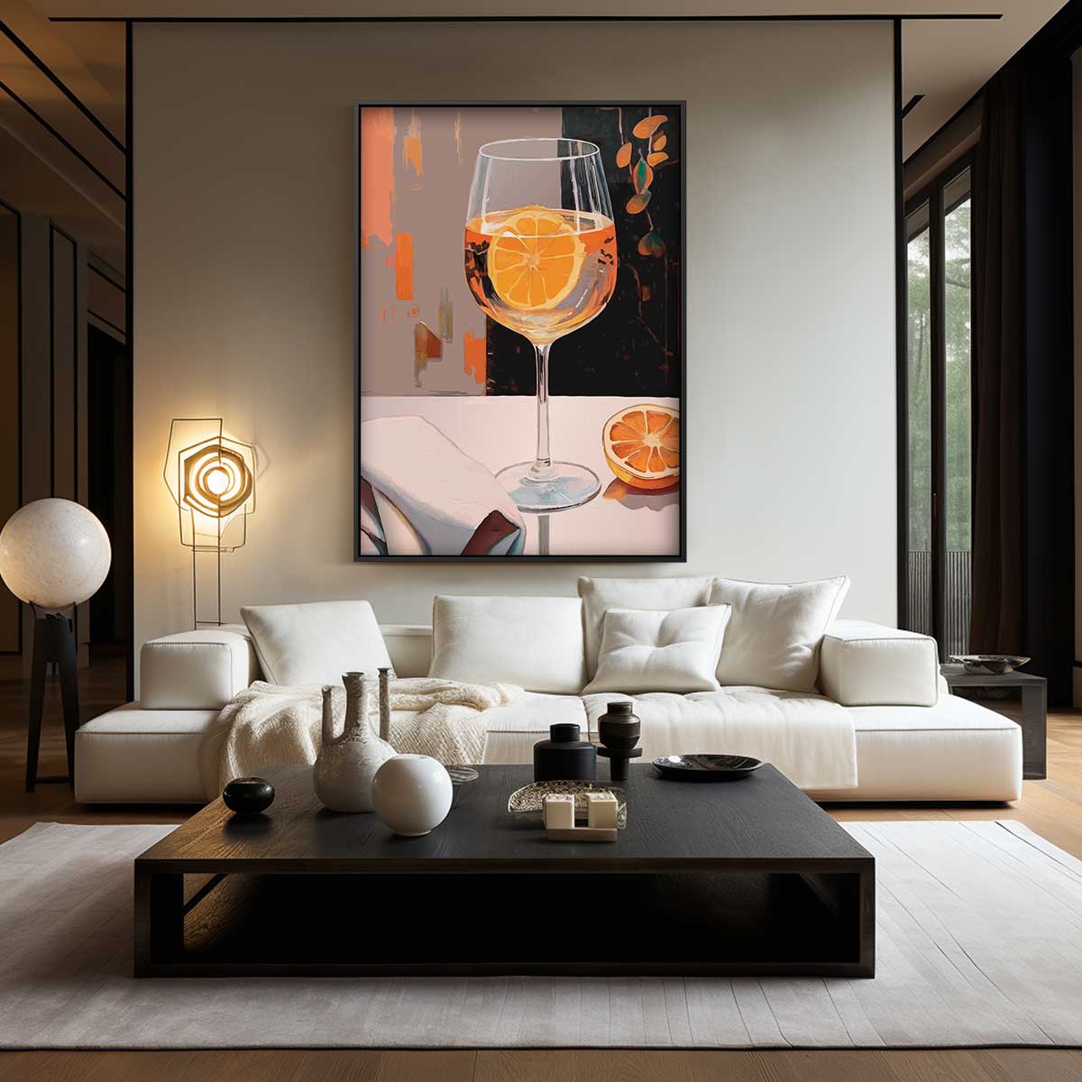 Citrus Verfrissing Kunstwerk-canvas-dibond-plexiglas-wanddecoratie-WallArtistic