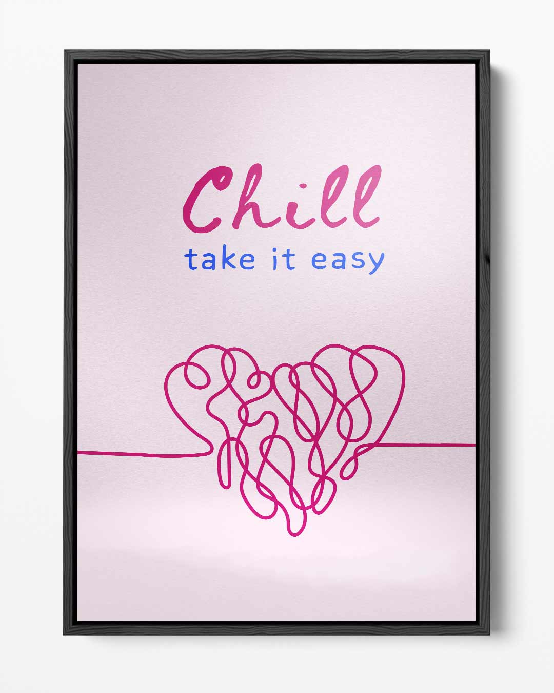 Chill Hart Kunstwerk Kunstwerk-canvas-dibond-plexiglas-wanddecoratie-WallArtistic