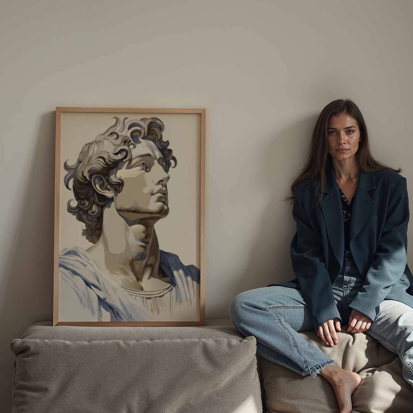 Klassieke Elegantie Beeldposter-WallArtistic