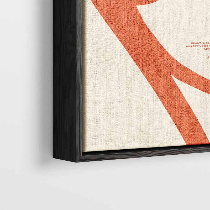 Liefdevolle Lijnen Kunstwerk-canvas-dibond-plexiglas-wanddecoratie-WallArtistic