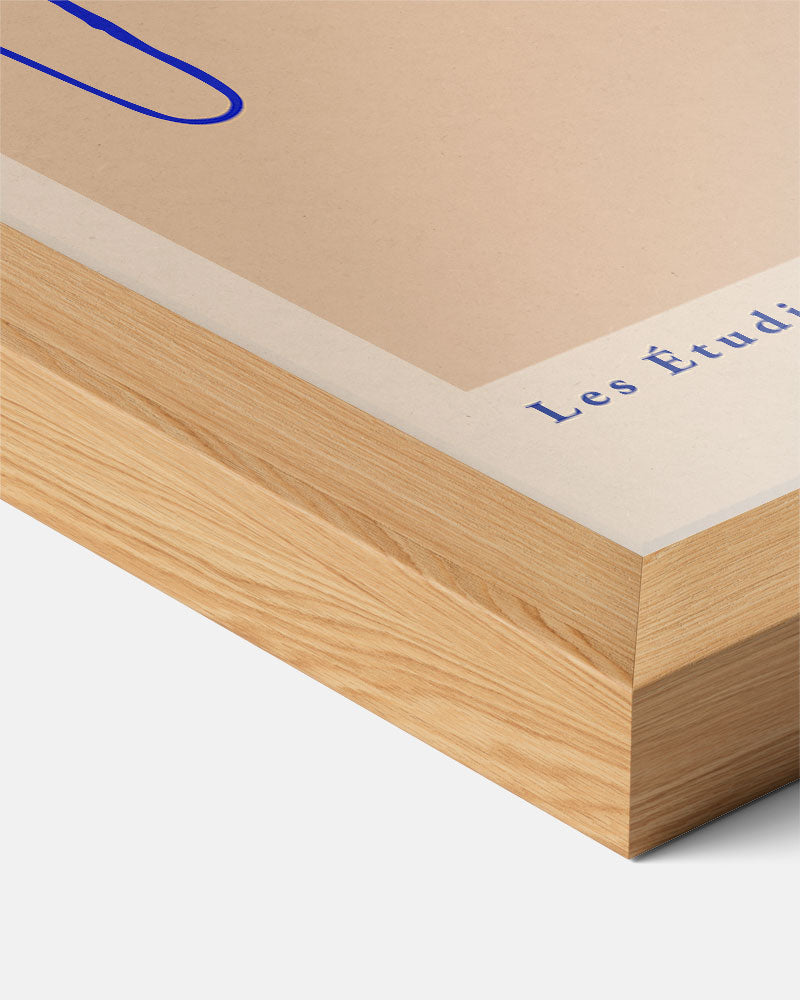 Moderne Tafelscène Poster-WallArtistic