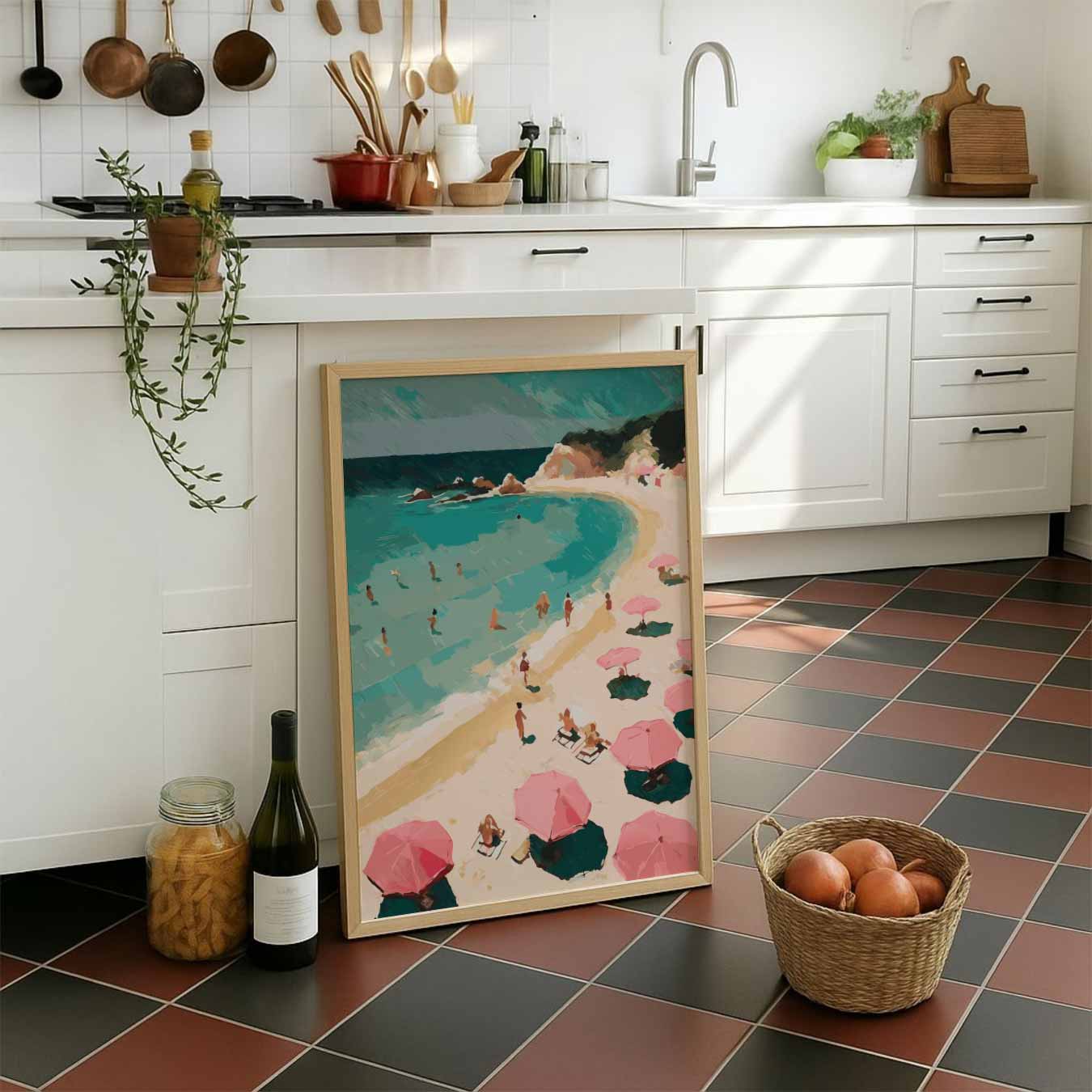 Zomerse Stranddroom Poster