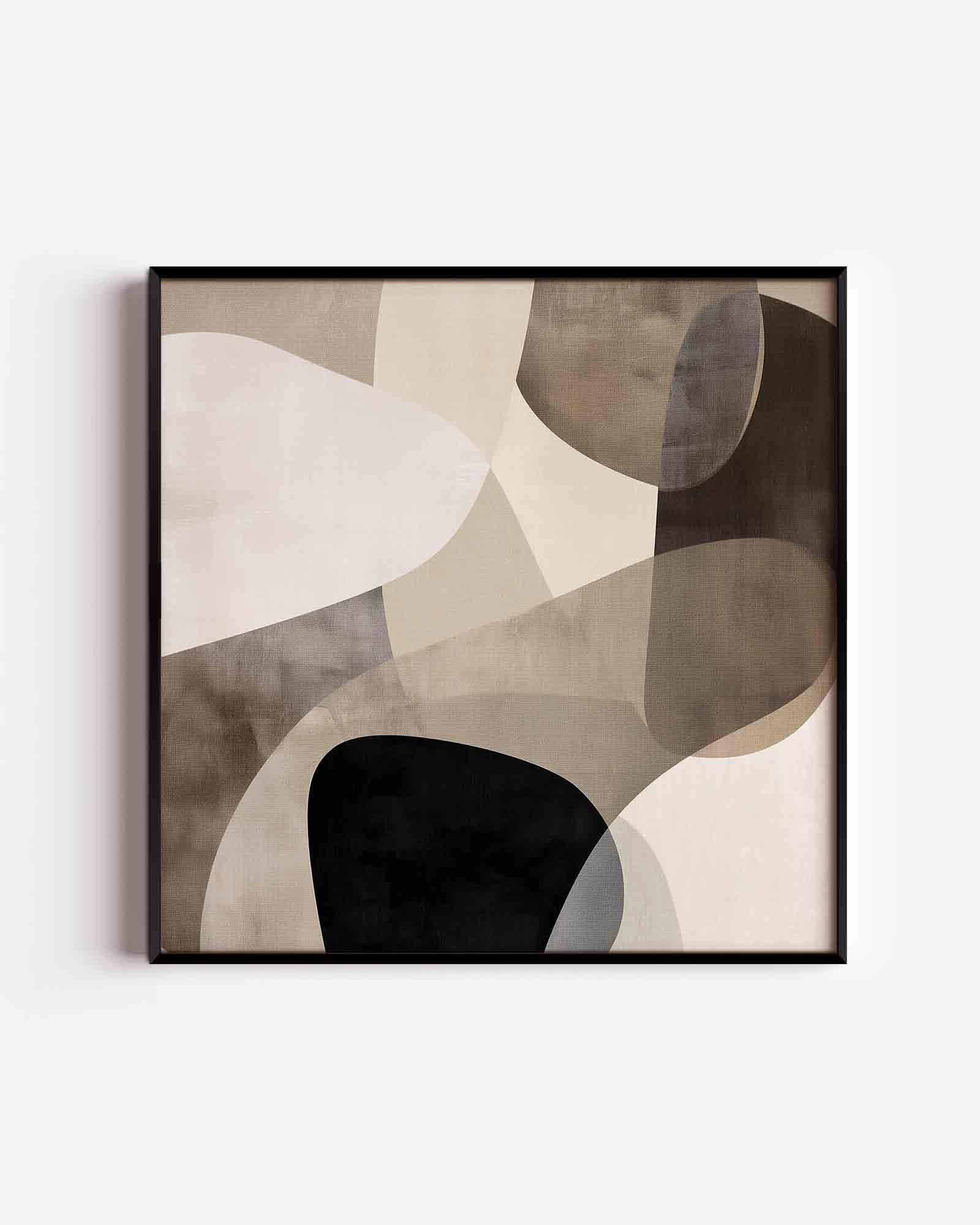 Abstracte vormen Poster