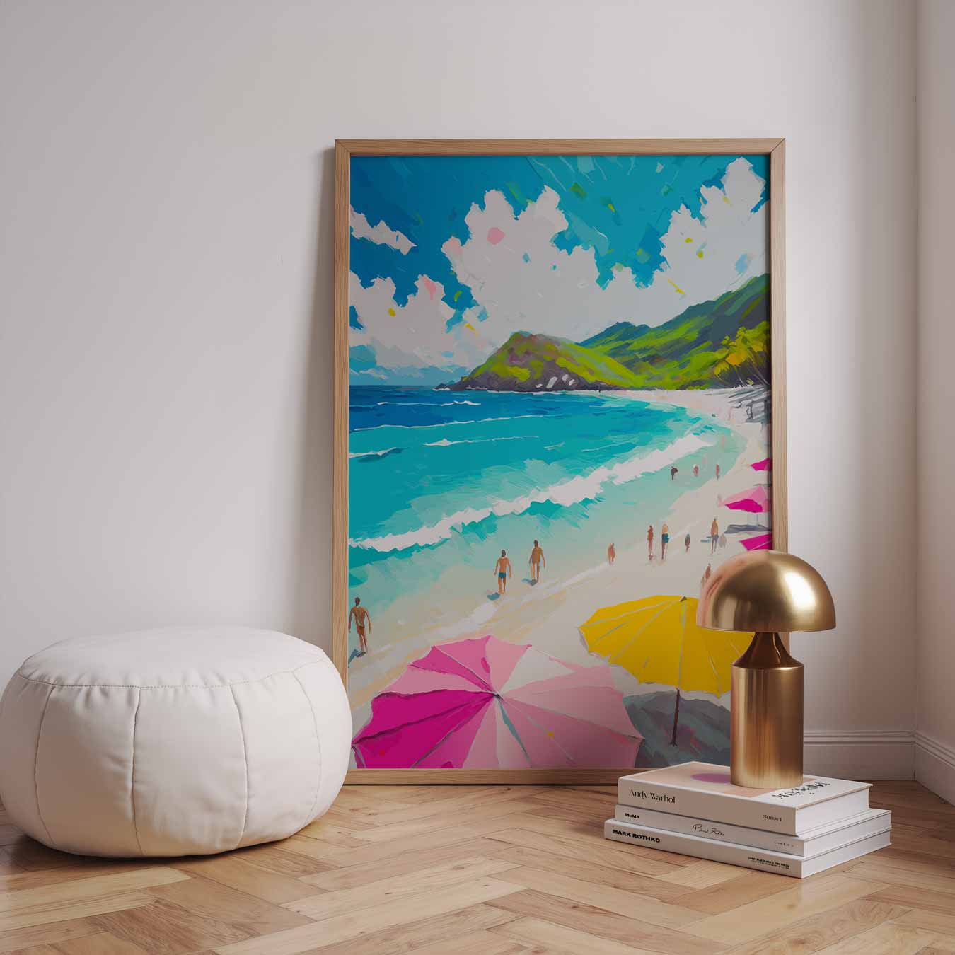 Stranddag Droomposter