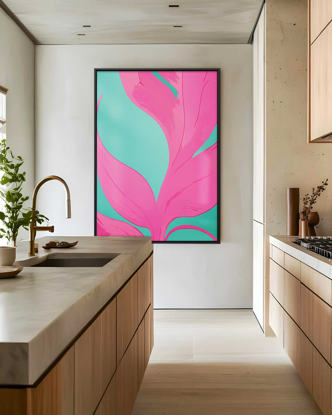 Tropische Droom Kunstwerk-canvas-dibond-plexiglas-wanddecoratie-WallArtistic