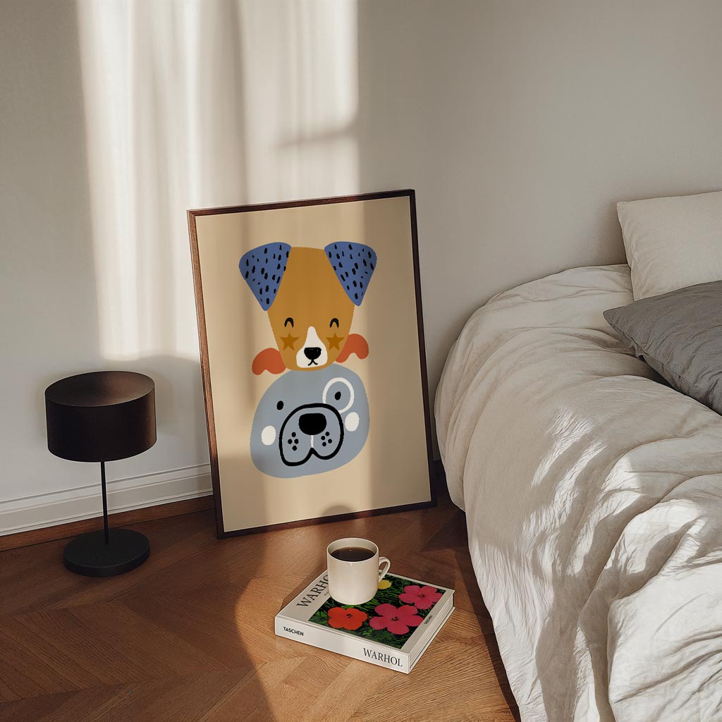 Vrolijke Vriendjes Hondenposter