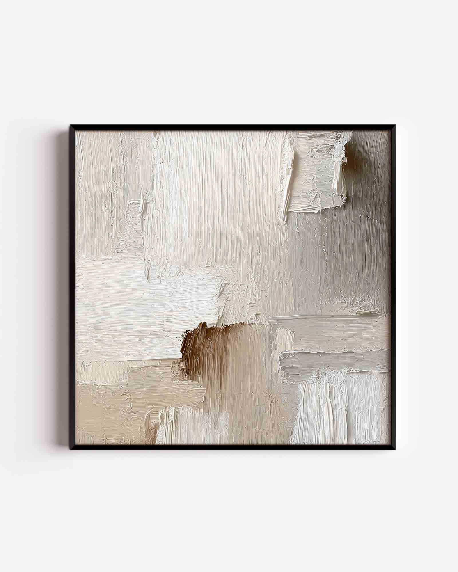 Beige textuur Poster