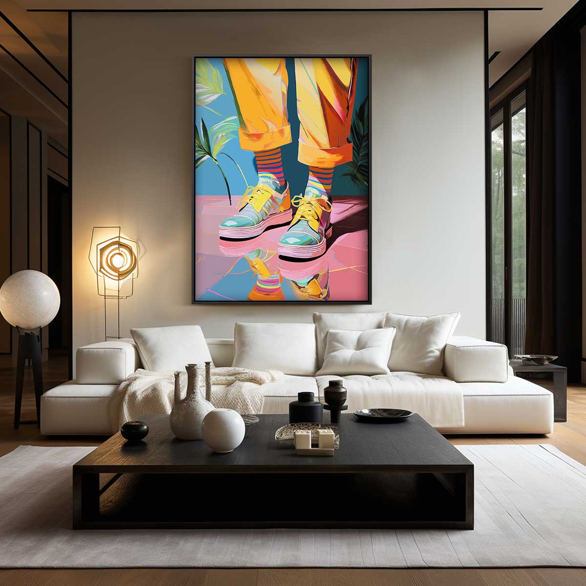 Kleurrijke Explore-Canvas Kunstwerk-canvas-dibond-plexiglas-wanddecoratie-WallArtistic