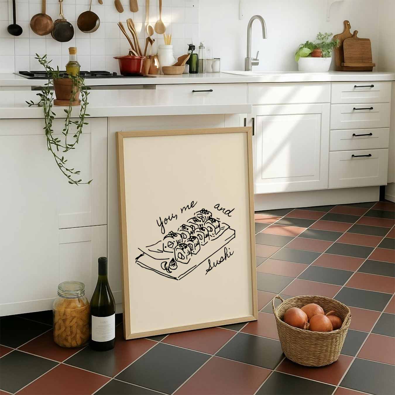 Sushi Liefde Poster-WallArtistic