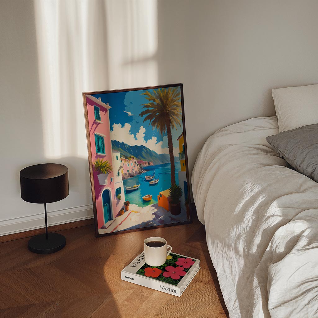 Droomachtige Kustplaats Poster