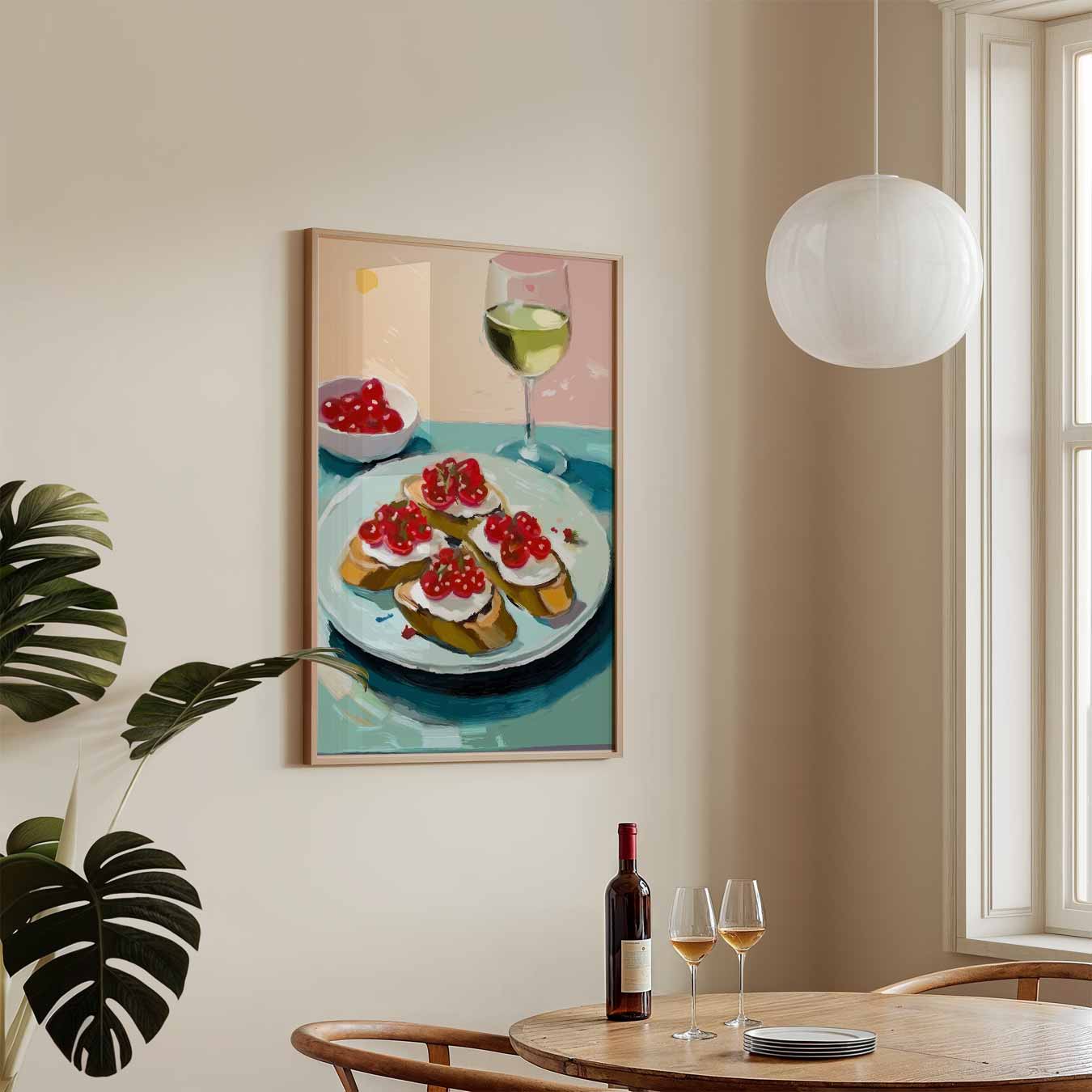 Lekkere Culinaire Momenten Poster-WallArtistic