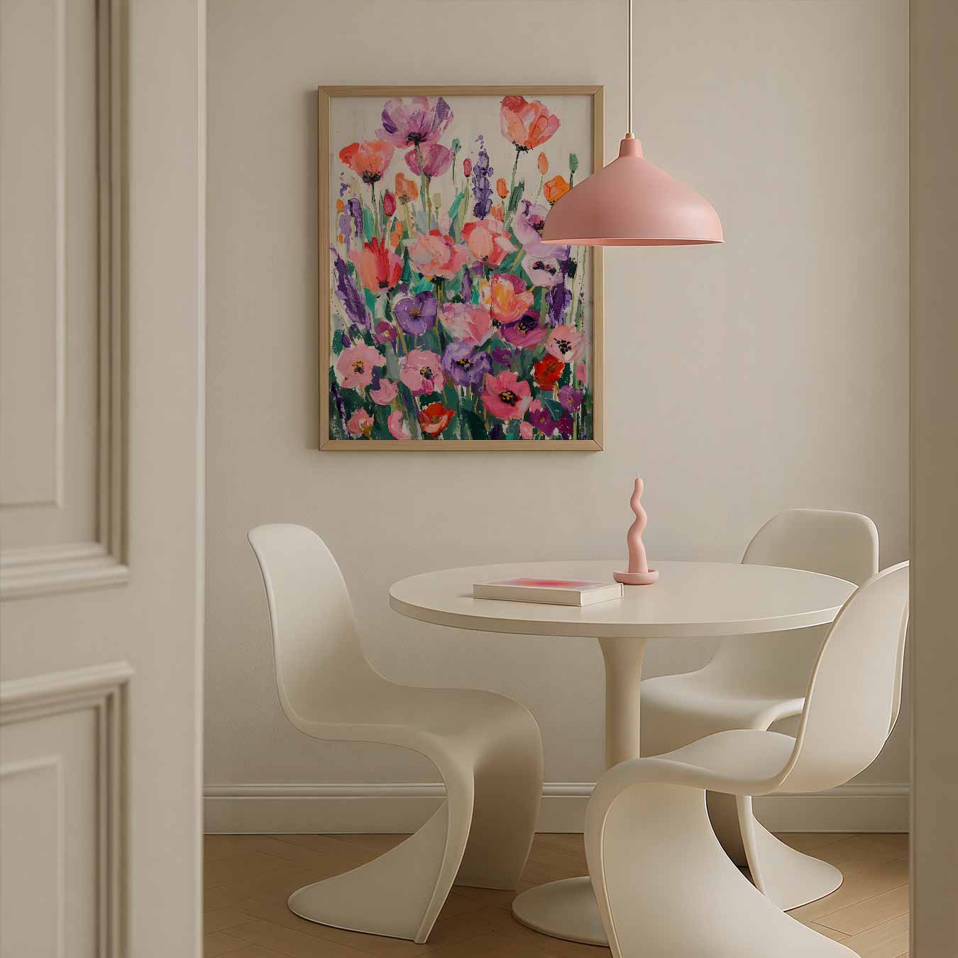 Kleurrijke Bloemenpracht Poster