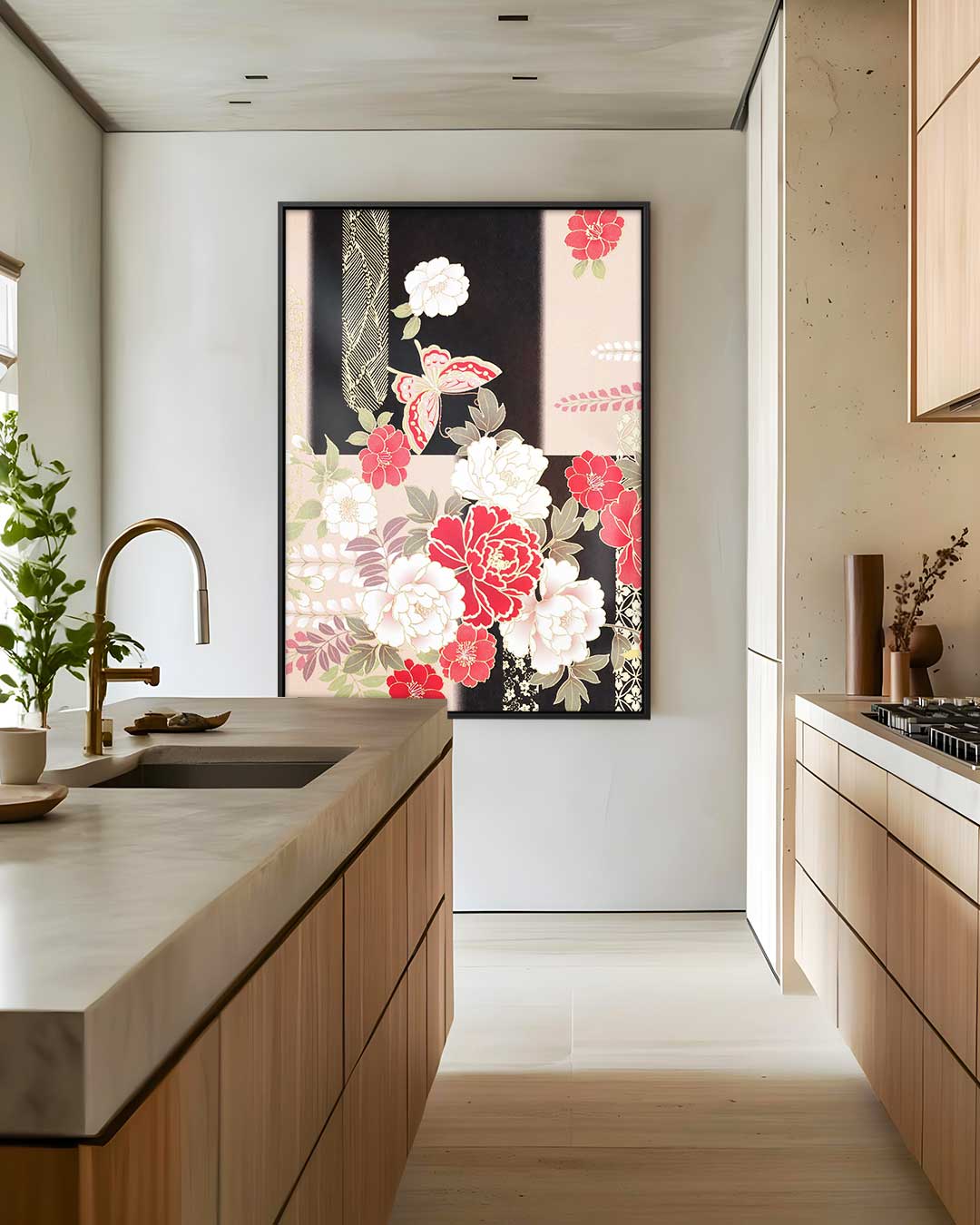 Bloemrijke Beleving Kunstwerk-canvas-dibond-plexiglas-wanddecoratie-WallArtistic
