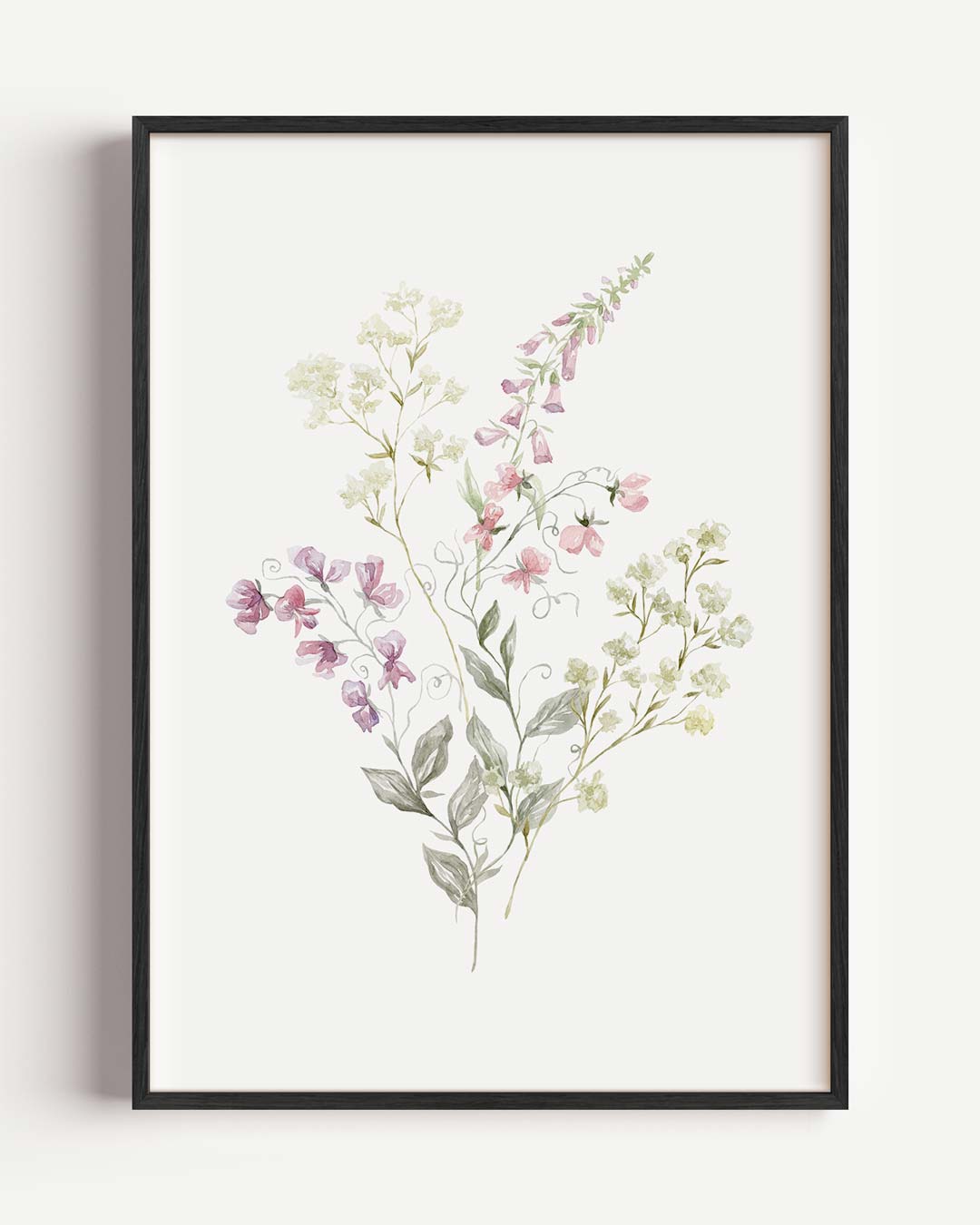 Bloemenfantasie Wandposter-WallArtistic