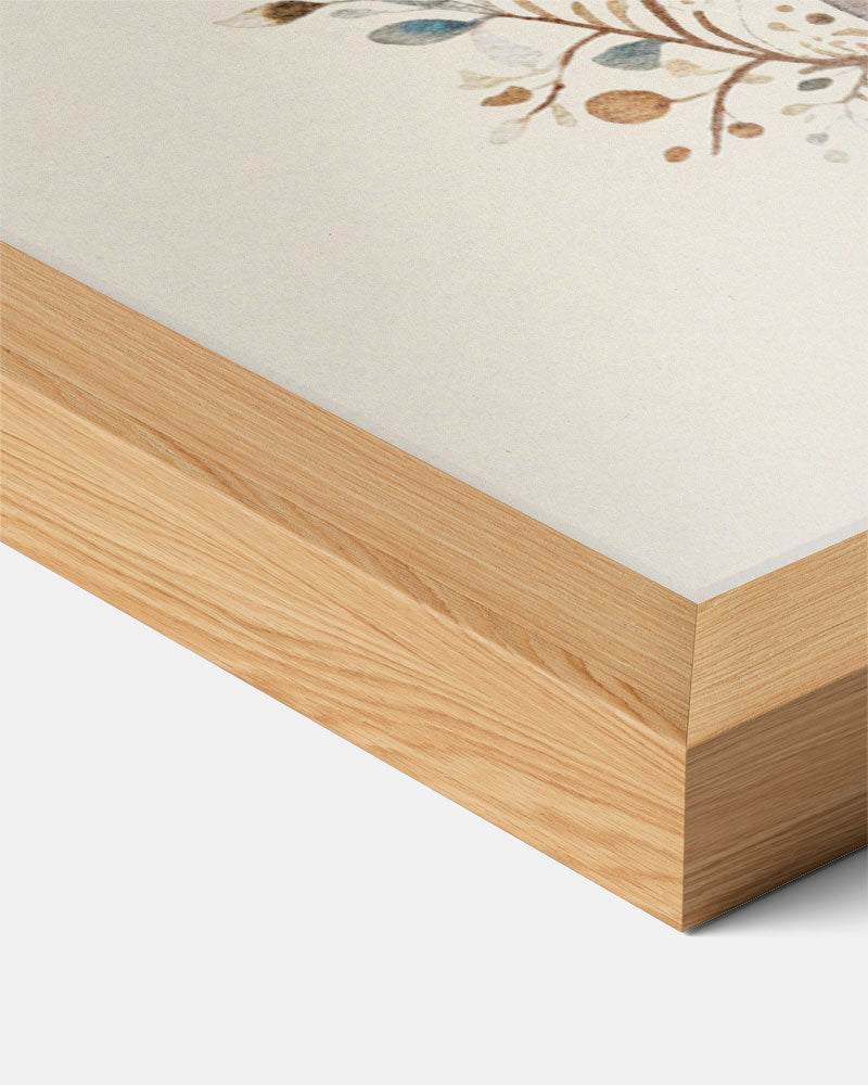 Winterse Hert Poster-WallArtistic