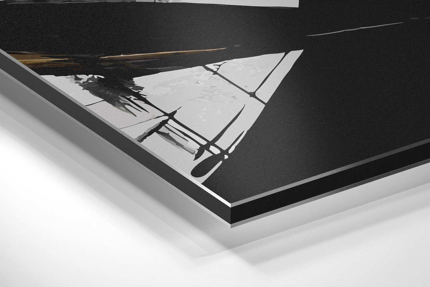 Abstracte Expressie Kunstwerk-canvas-dibond-plexiglas-wanddecoratie-WallArtistic