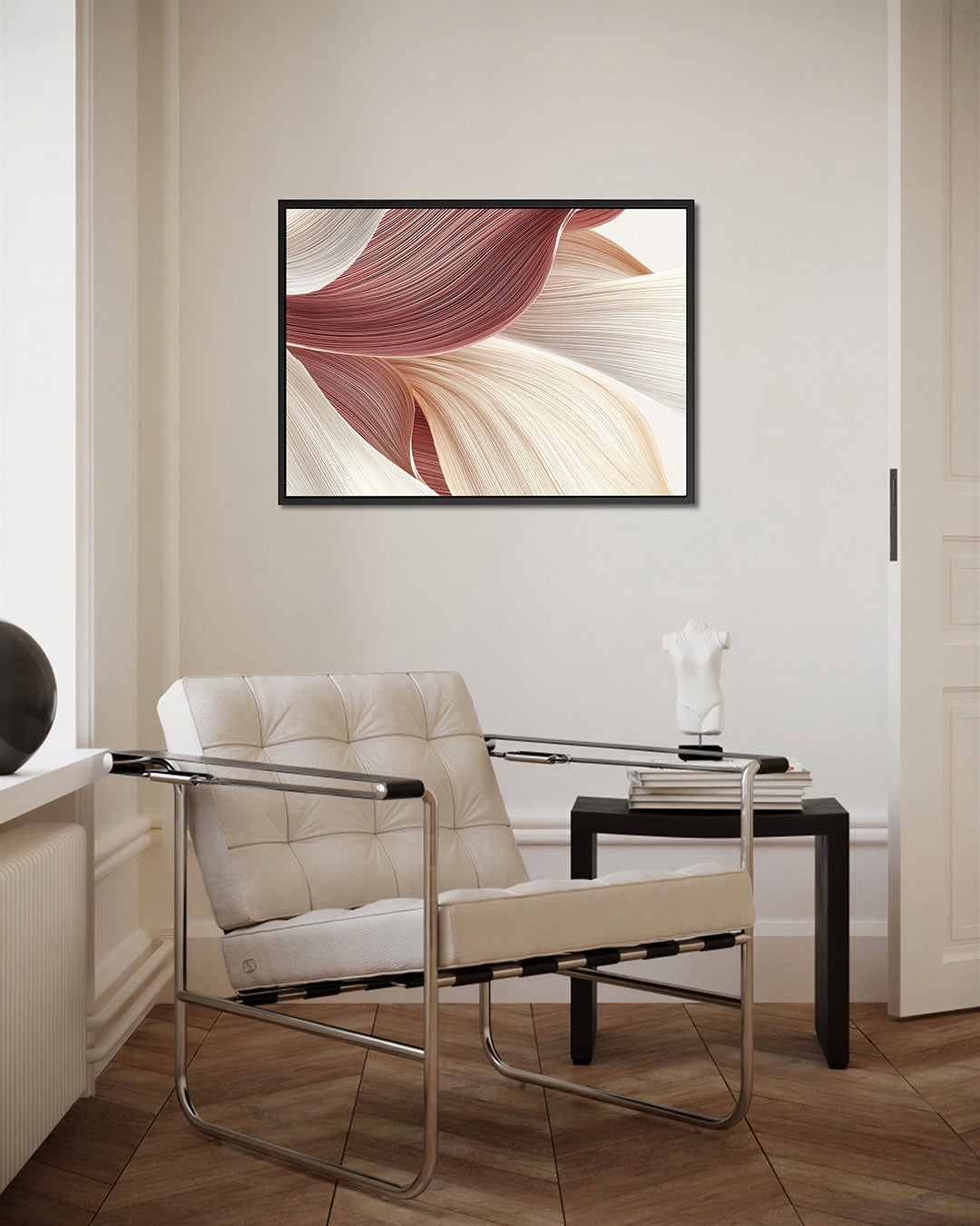 Golvende lijnen Kunstwerk