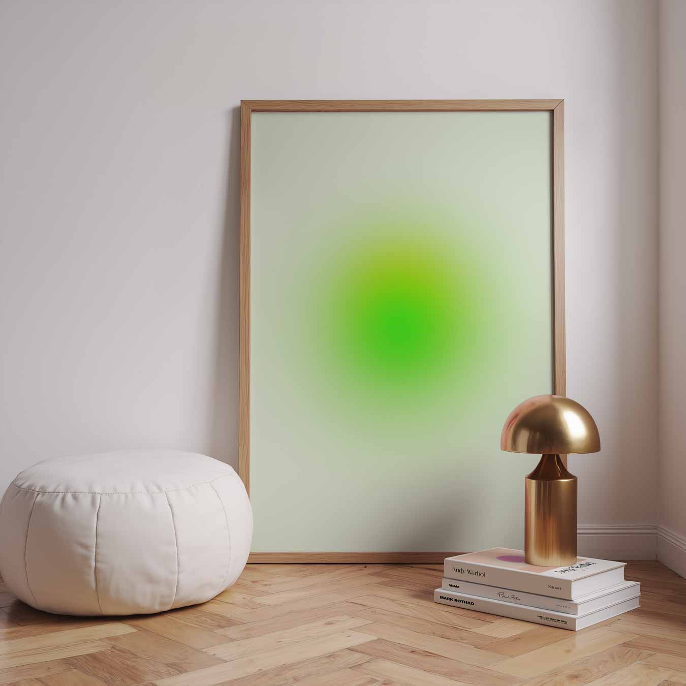 Groene Zen Cirkel Poster