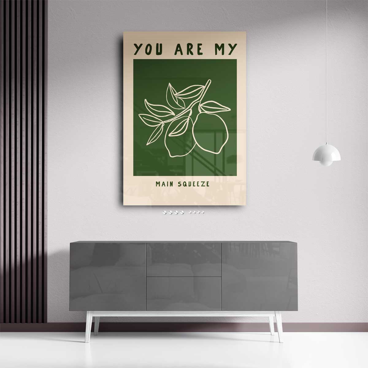 Jij bent mijn zonnestraal Kunstwerk-canvas-dibond-plexiglas-wanddecoratie-WallArtistic