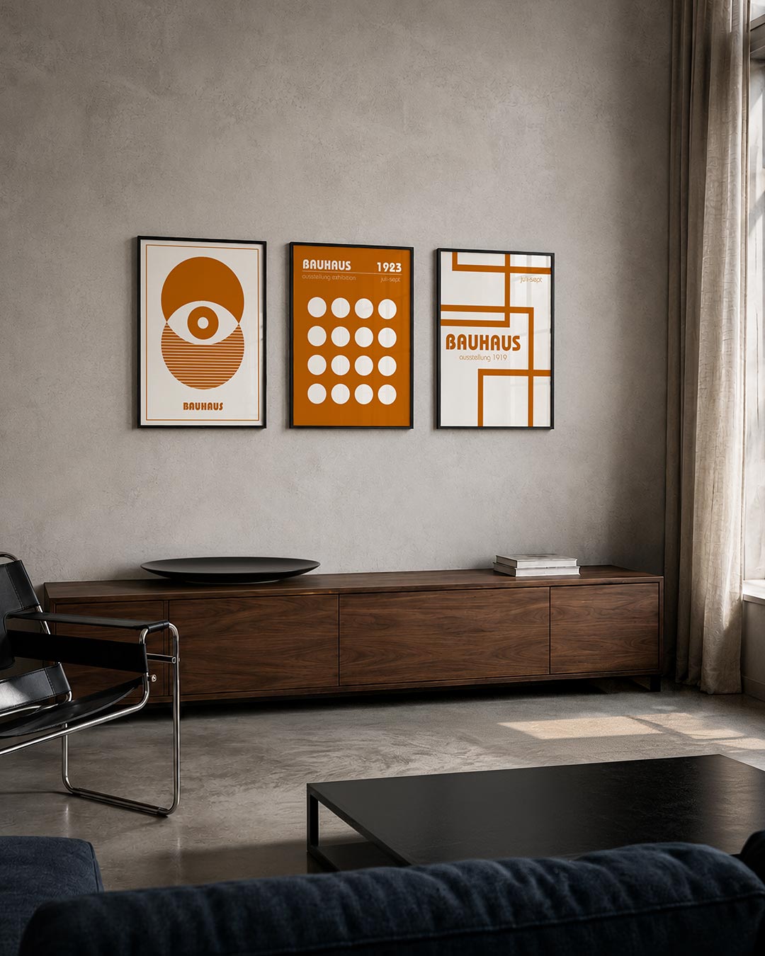 Cirkel en strepen Posterset