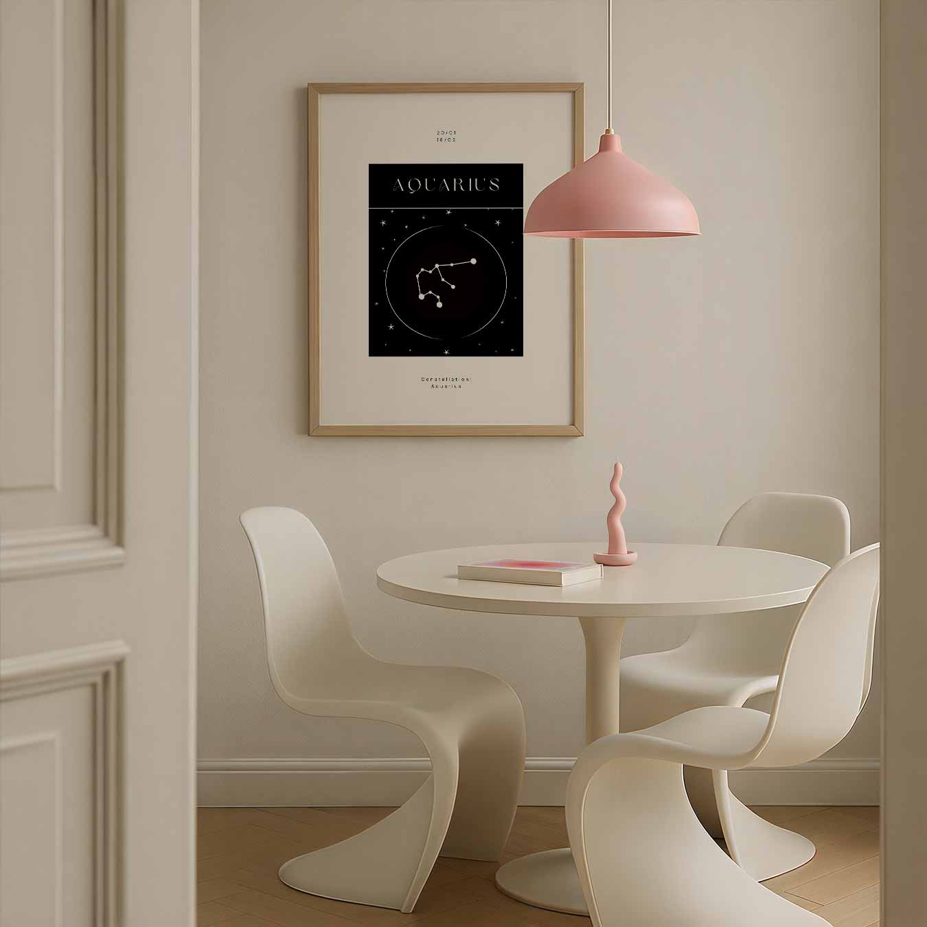 Aquarius Sterrenbeeld Poster-WallArtistic