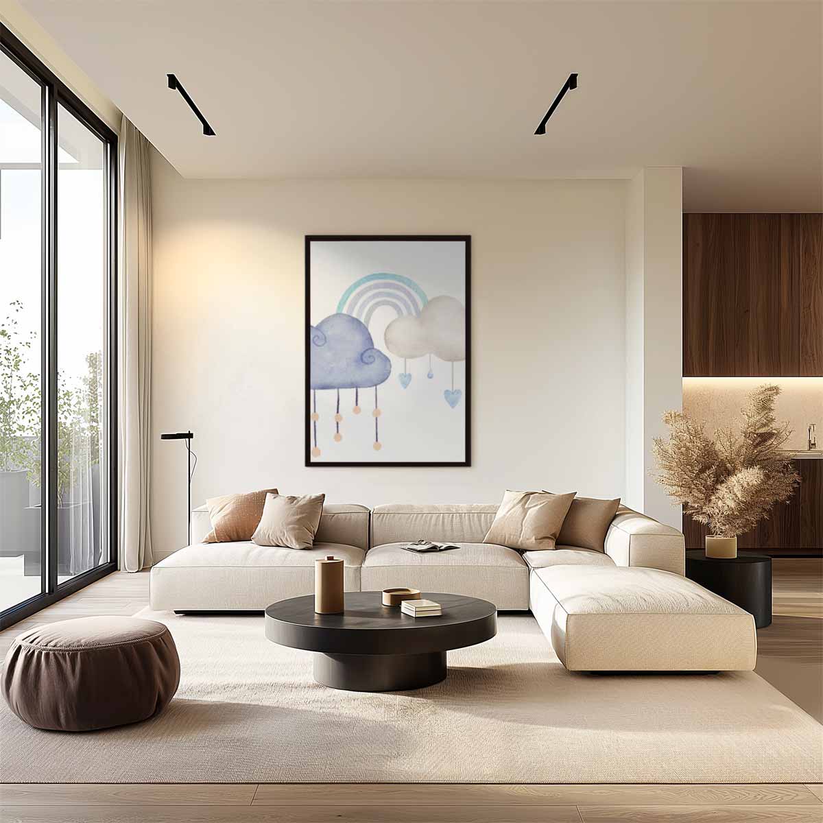 Abstract kunstwerk Kunstwerk-canvas-dibond-plexiglas-wanddecoratie-WallArtistic