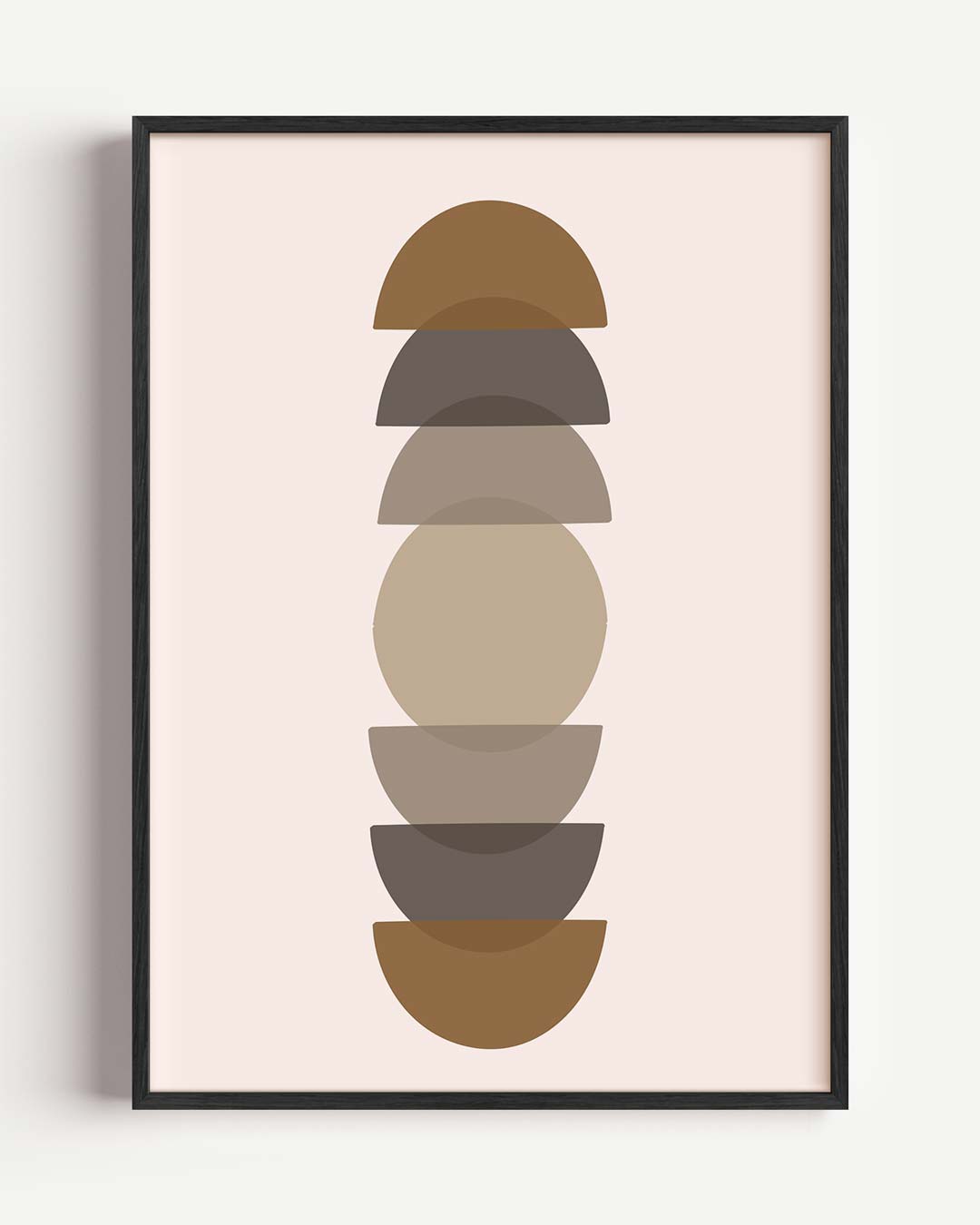 Zen Cirkel Harmonie Poster-WallArtistic