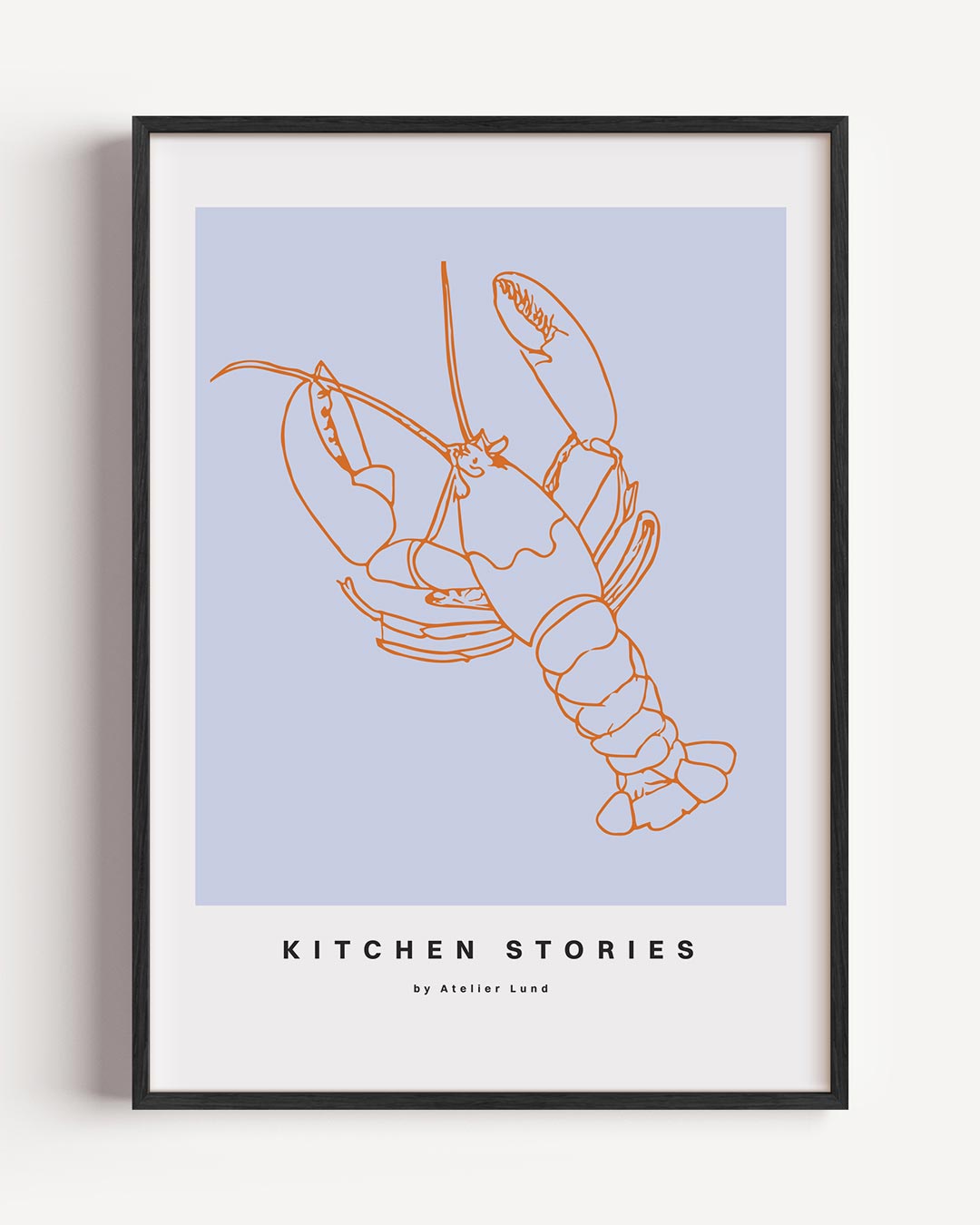 Moderne Kreeft Keukenposter-WallArtistic