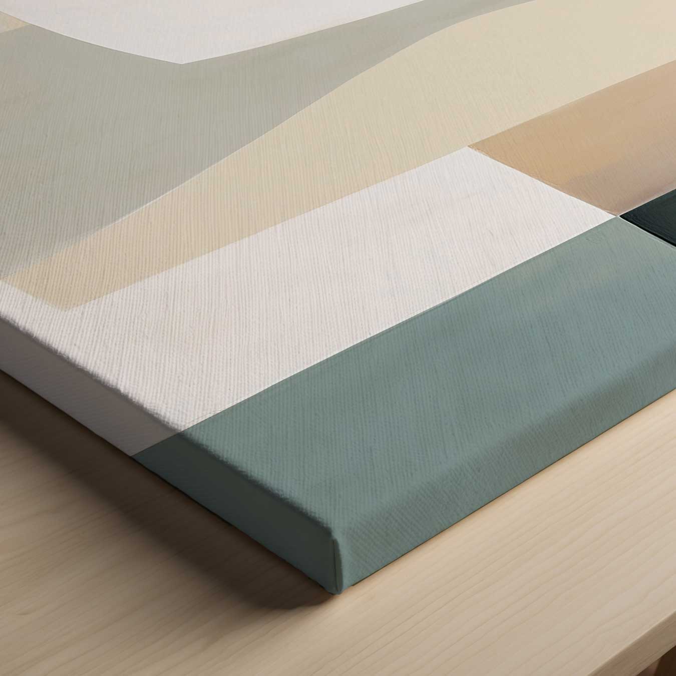 Moderne Abstracte Compositie Kunstwerk-canvas-dibond-plexiglas-wanddecoratie-WallArtistic