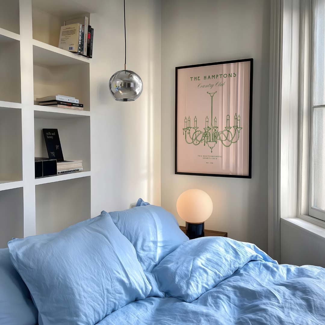 Elegante Kroonluchter Club Poster-WallArtistic