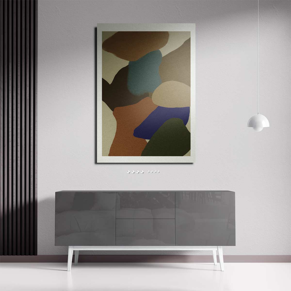 Aards Abstract Kunstwerk-canvas-dibond-plexiglas-wanddecoratie-WallArtistic