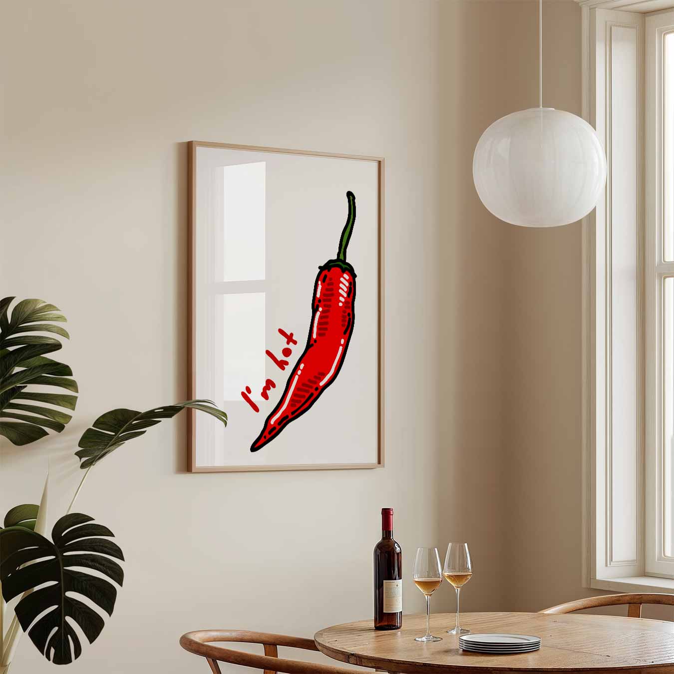 Spicy Peper Poster-WallArtistic