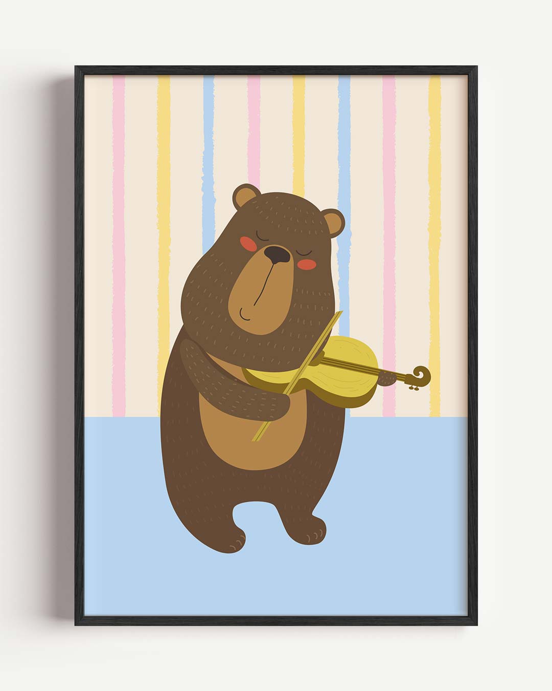 Muzikale Beer Poster-WallArtistic