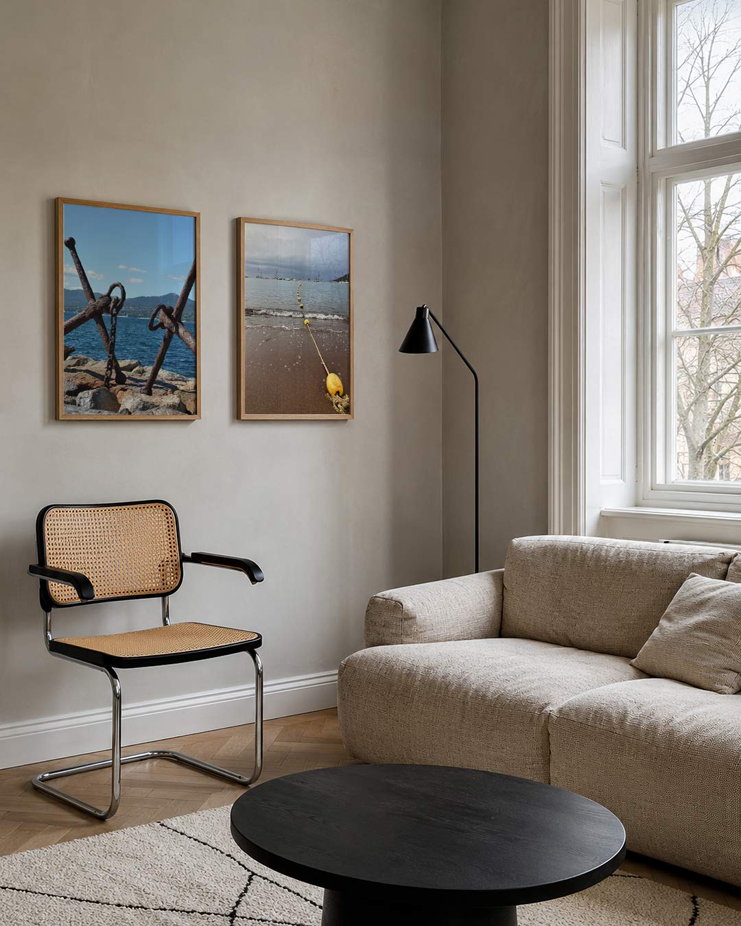 Anker en zee Posterset
