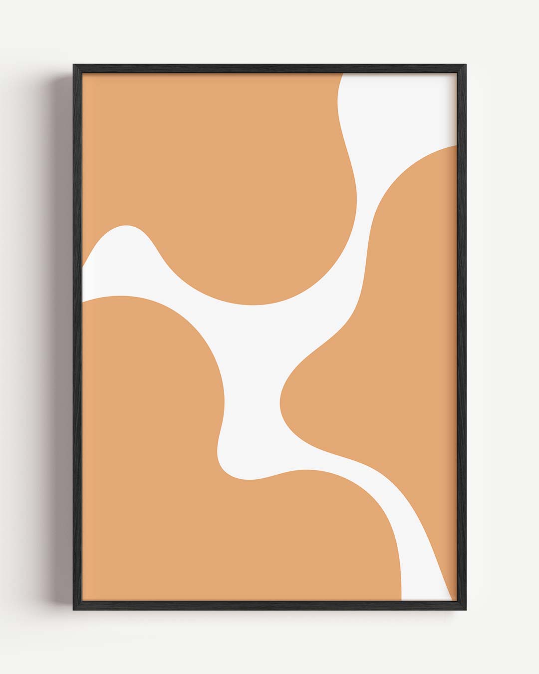 Stijlvolle Organische Vormen Poster-WallArtistic