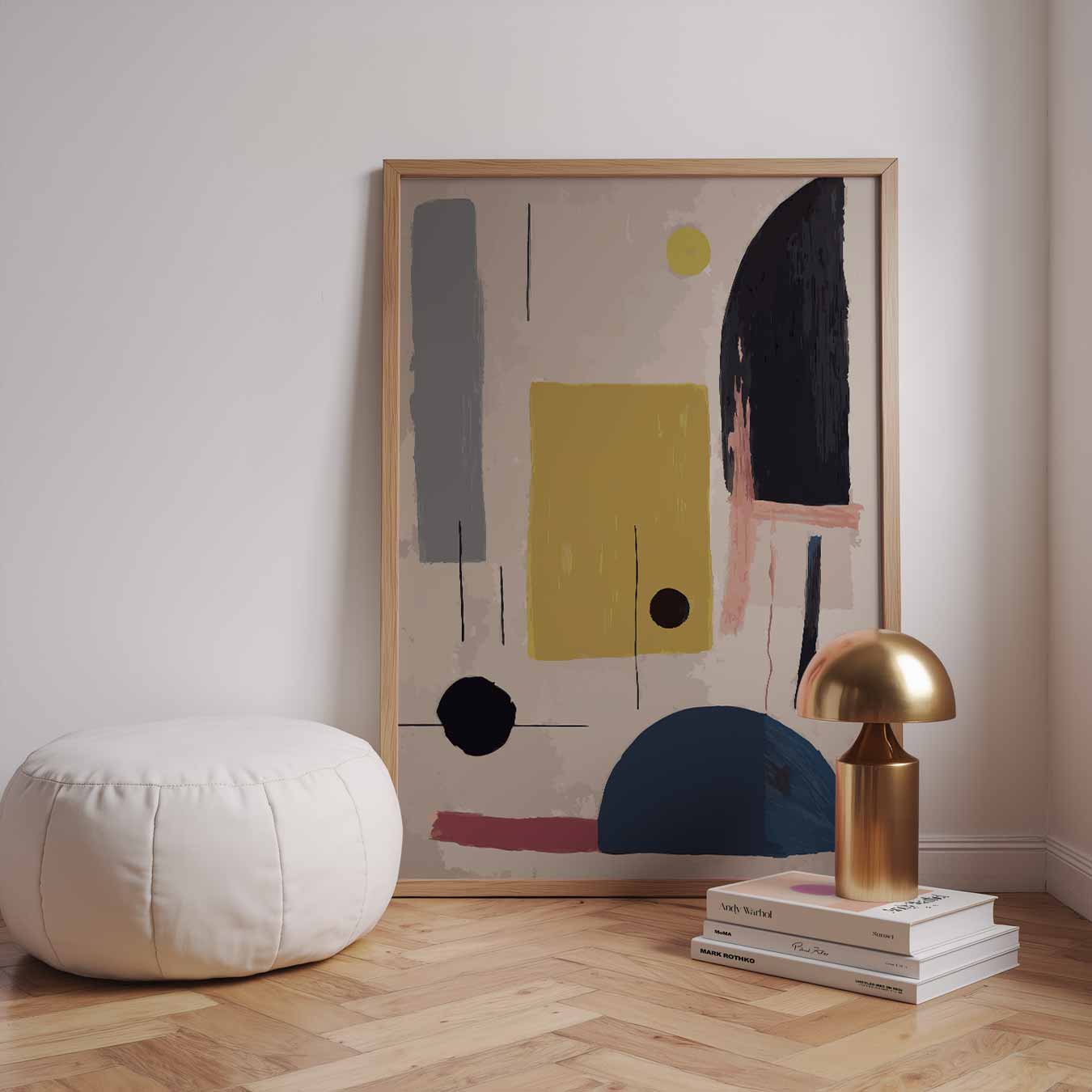 Abstracte Geometrische Kunstposter