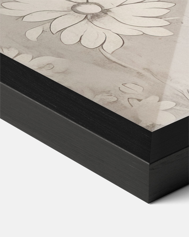 Zachte Bloemnachtegaal Poster-WallArtistic