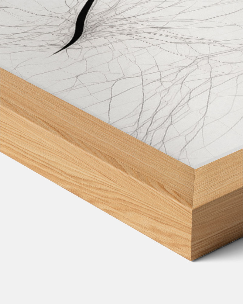 Minimalistische Lijnkunst Poster-WallArtistic