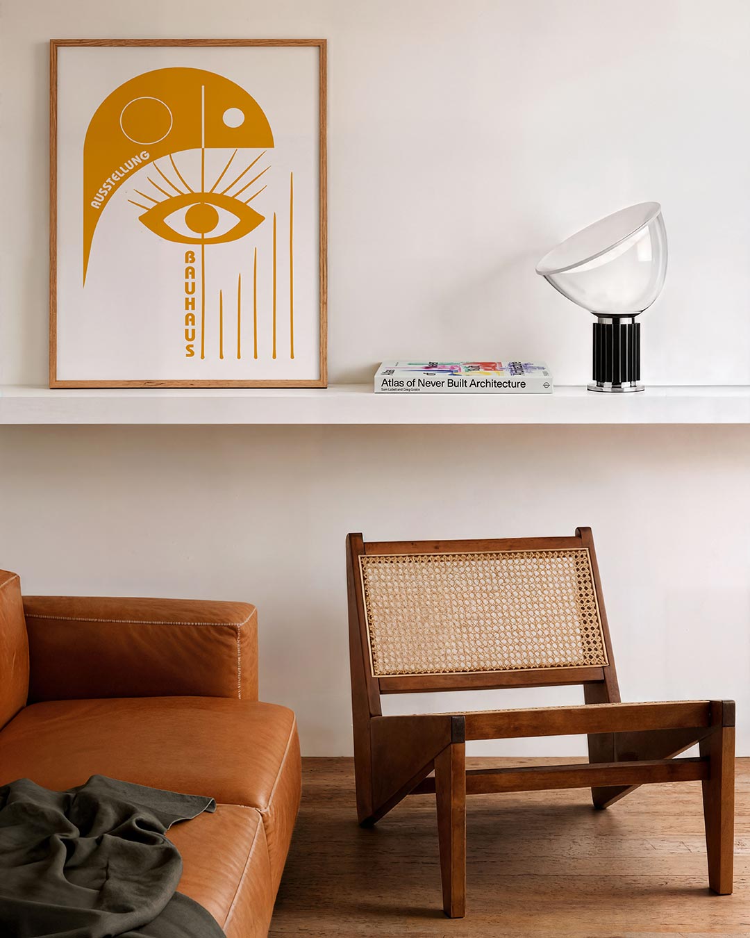 Oog en lijnen Poster