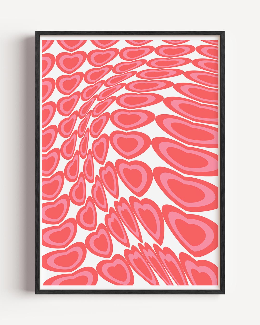 Hartjesgolf Kunstposter-WallArtistic