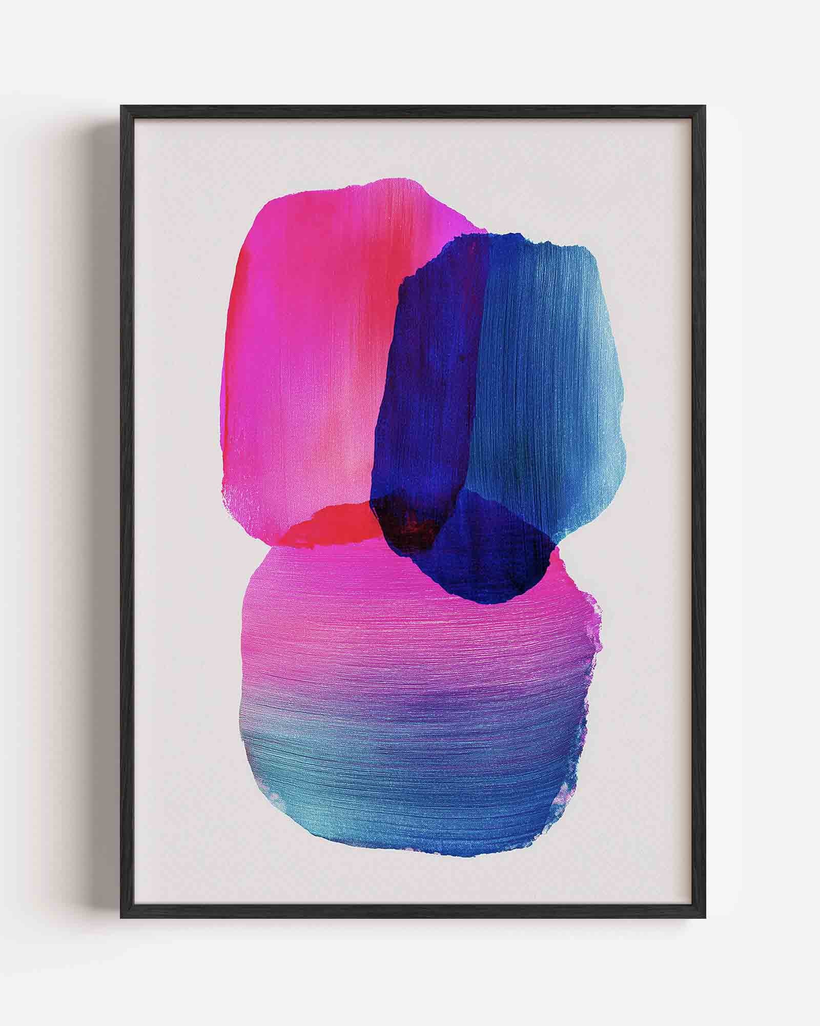 Abstracte vormen Poster