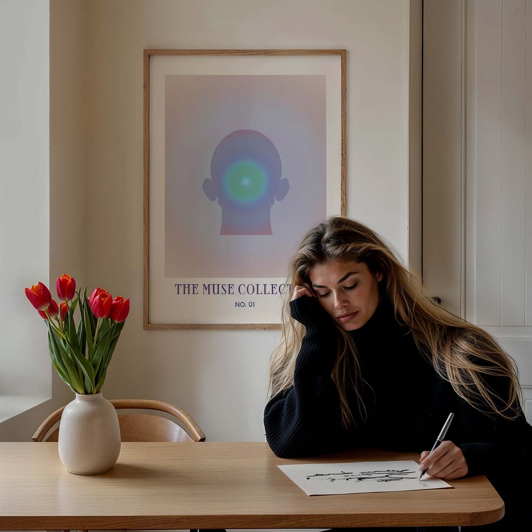 Inspirerende Aura Poster-WallArtistic