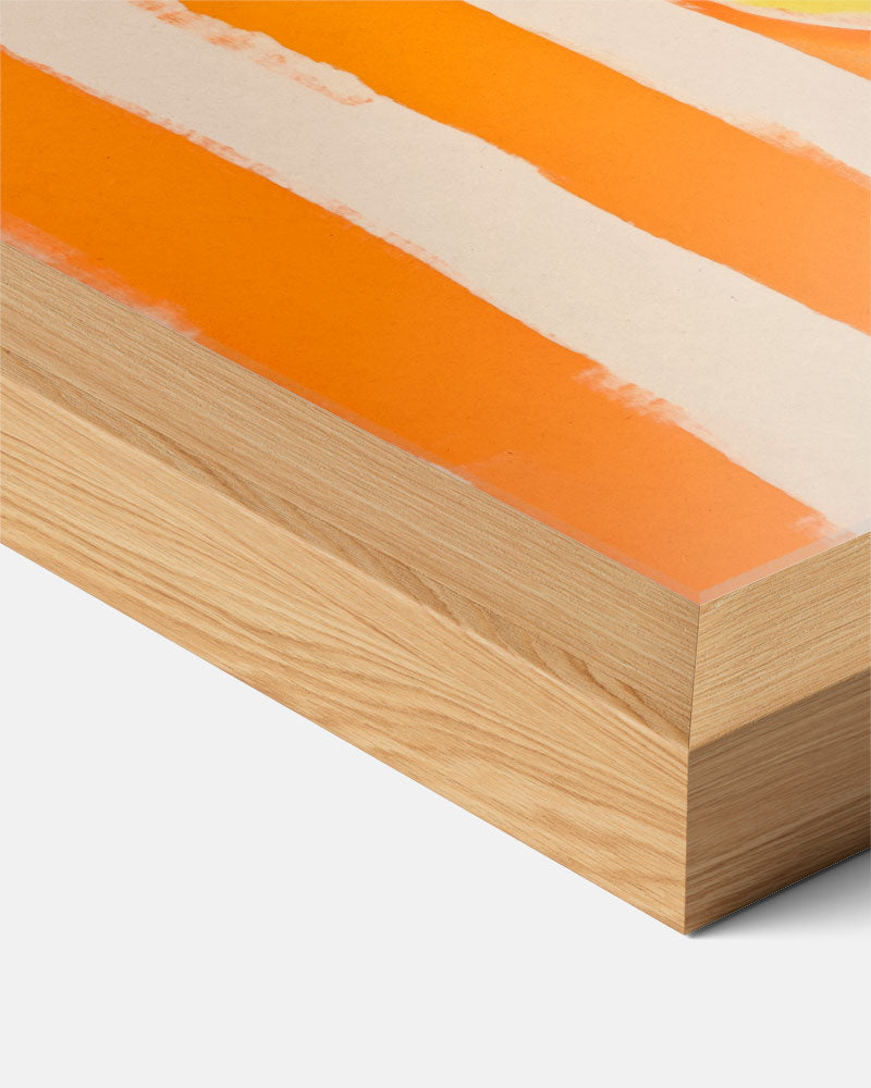 Zonnige Citrus Poster-WallArtistic