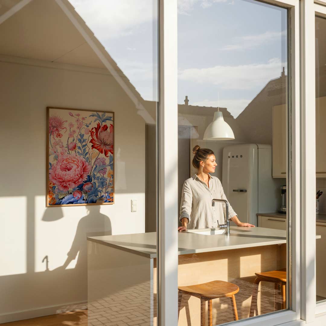 Bloemenpracht Wandposter-WallArtistic
