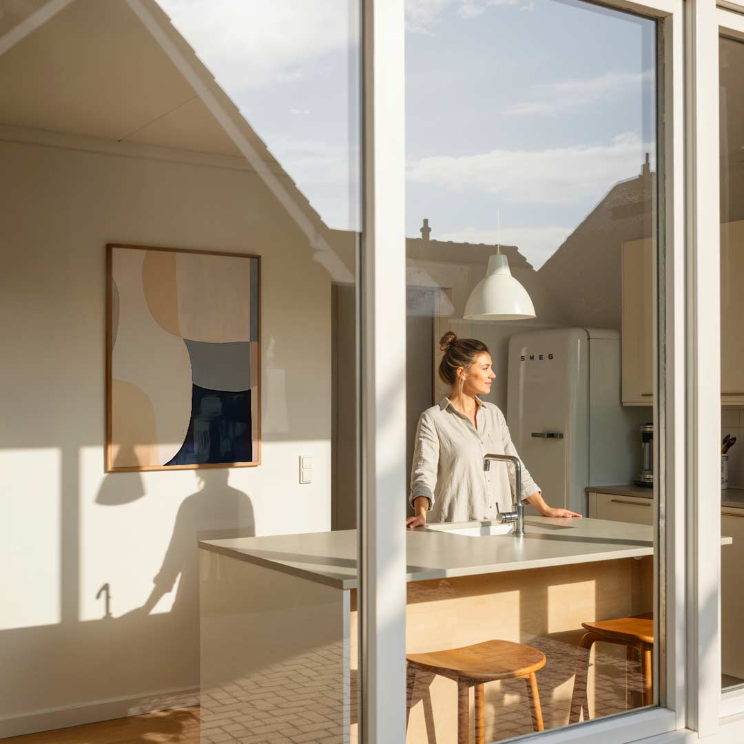 Moderne Abstracte Vormen Poster-WallArtistic