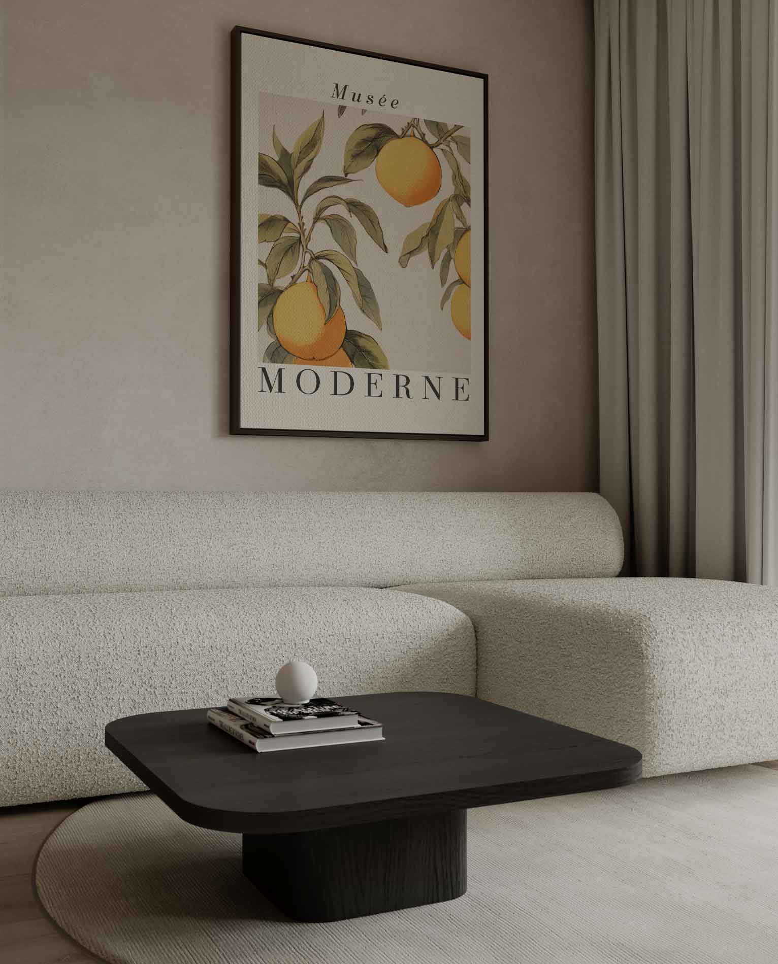 Moderne Citrus Kunstprint Kunstwerk-canvas-dibond-plexiglas-wanddecoratie-WallArtistic