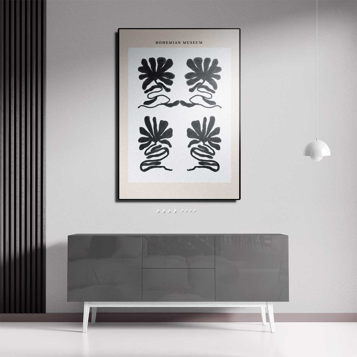 Organische Herhaling Kunstwerk-canvas-dibond-plexiglas-wanddecoratie-WallArtistic