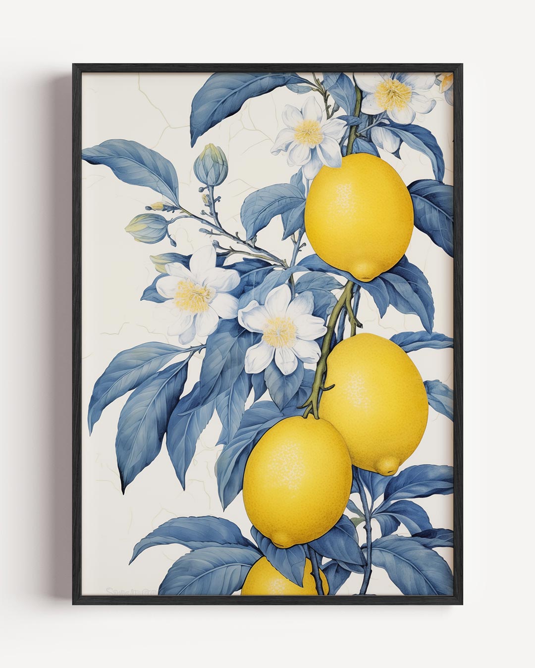 Citroen Bloom Poster-WallArtistic