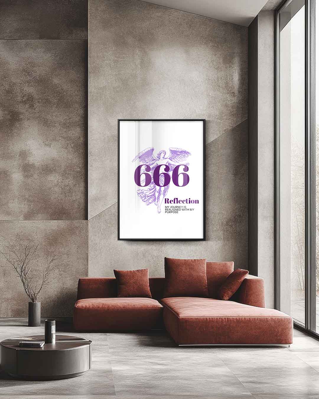 Engel van Reflectie Kunstwerk-canvas-dibond-plexiglas-wanddecoratie-WallArtistic